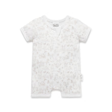 Load image into Gallery viewer, Cute Creatures Zip Romper