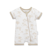 Load image into Gallery viewer, Jungle Zip Romper