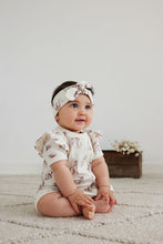 Load image into Gallery viewer, Fawn Meadow Zip Romper