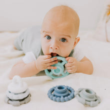 Load image into Gallery viewer, Stacker Teether &amp; Toy - Rainbow
