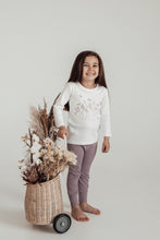 Load image into Gallery viewer, Wildflower Print Tee-Cloud Dancer