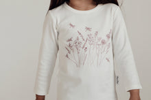 Load image into Gallery viewer, Wildflower Print Tee-Cloud Dancer