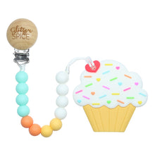 Load image into Gallery viewer, Cupcake Silicone Teether