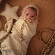 Load image into Gallery viewer, Organic Cotton Muslin Swaddle Blanket- Falling Stars