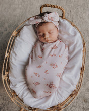 Load image into Gallery viewer, Esther | Snuggle Swaddle & Topknot Set