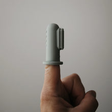 Load image into Gallery viewer, Finger Toothbrush- Tradewinds/Stone