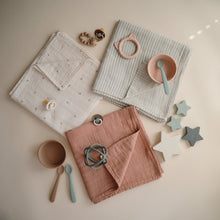 Load image into Gallery viewer, Muslin Swaddle Blanket Organic Cotton (Cherries)