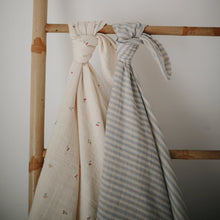 Load image into Gallery viewer, Muslin Swaddle Blanket Organic Cotton (Cherries)
