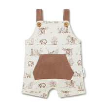Load image into Gallery viewer, Badger Pocket Overalls-Turtle Dove
