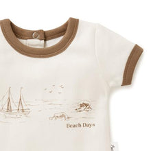 Load image into Gallery viewer, BEACH DAYS RINGER TEE