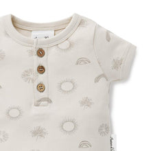 Load image into Gallery viewer, SUNNY DAZE HENLEY ONESIE