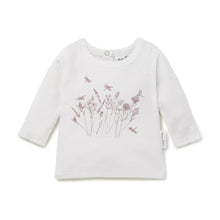 Load image into Gallery viewer, Wildflower Print Tee-Cloud Dancer