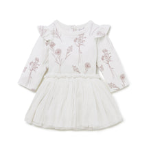 Load image into Gallery viewer, Wildflower Tutu Dress-Cloud Dancer