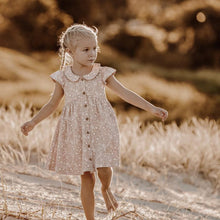 Load image into Gallery viewer, DITZY FLORAL BUTTON DRESS