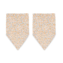 Load image into Gallery viewer, Bandana bib – Mini flower blue