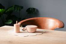 Load image into Gallery viewer, Cup with straw silicone 2-pack – Rose/Feather grey