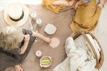 Load image into Gallery viewer, Bowl silicone 2-pack – Rose/Feather grey