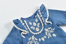 Load image into Gallery viewer, Fideo Blue Denim Jumpsuits