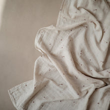 Load image into Gallery viewer, Organic Cotton Muslin Swaddle Blanket- Falling Stars