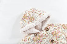 Load image into Gallery viewer, Coat Bacani Cream French Flowers