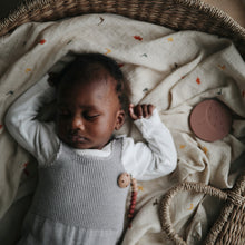 Load image into Gallery viewer, Organic Cotton Muslin Swaddle Blanket- Dinosaurs