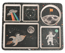 Load image into Gallery viewer, Divided Plate Set - Space Adventure