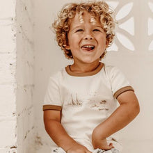 Load image into Gallery viewer, BEACH DAYS RINGER TEE