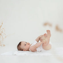 Load image into Gallery viewer, White Ruffle Knit Blanket