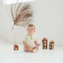 Load image into Gallery viewer, Dew Rib Henley Onesie
