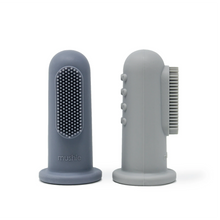 Load image into Gallery viewer, Finger Toothbrush- Tradewinds/Stone