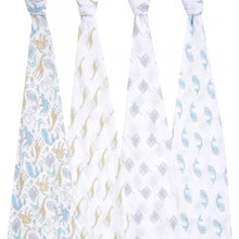 Load image into Gallery viewer, Essentials Cotton Muslin Swaddles-Natural History