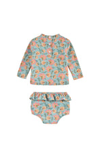 Load image into Gallery viewer, UV Protective Set Toluca Turquoise Flowers