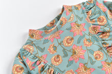 Load image into Gallery viewer, UV Protective Set Toluca Turquoise Flowers