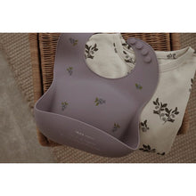 Load image into Gallery viewer, Silicone bib- Blueberry