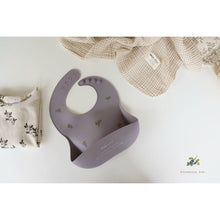 Load image into Gallery viewer, Silicone bib- Blueberry