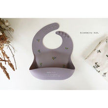 Load image into Gallery viewer, Silicone bib- Blueberry