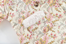 Load image into Gallery viewer, Coat Bacani Cream French Flowers