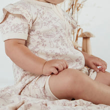 Load image into Gallery viewer, Fairy Garden Zip Romper