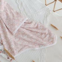 Load image into Gallery viewer, Pink Floral Baby Wrap