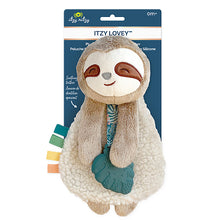 Load image into Gallery viewer, Itzy Lovey™ Plush With Teether Toy-Sloth