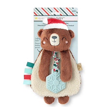 Load image into Gallery viewer, Holiday Itzy Lovey™ Plush + Teether Toy (Bear)