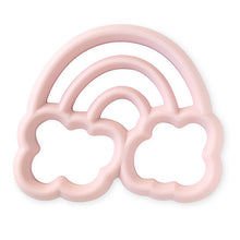 Load image into Gallery viewer, Chew Crew Silicone Baby Teether-Rainbow