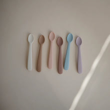 Load image into Gallery viewer, Silicone Feeding Spoons 2-pack