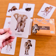 Load image into Gallery viewer, Africa Snap & Go Fish (2 card games in 1)