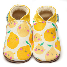 Load image into Gallery viewer, Leather Baby Shoes - The Lemons
