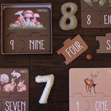 Load image into Gallery viewer, Woodland Counting Puzzle