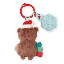 Load image into Gallery viewer, Holiday Itzy Pal™ Plush + Teether (Bear)