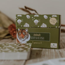Load image into Gallery viewer, Animals Snap & Go Fish (2 card games in 1)