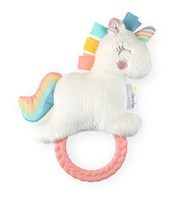 Load image into Gallery viewer, Plush Rattle Pal with Teether
