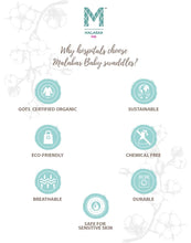 Load image into Gallery viewer, Organic Swaddle- Magical Feathers